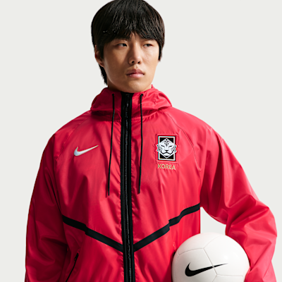 Korea Men's Nike Dri-FIT Football Anthem Jacket. Nike ID